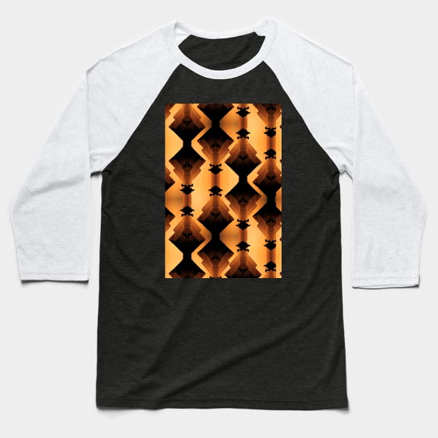 The Pyramids Baseball T-Shirt by HenriYoki